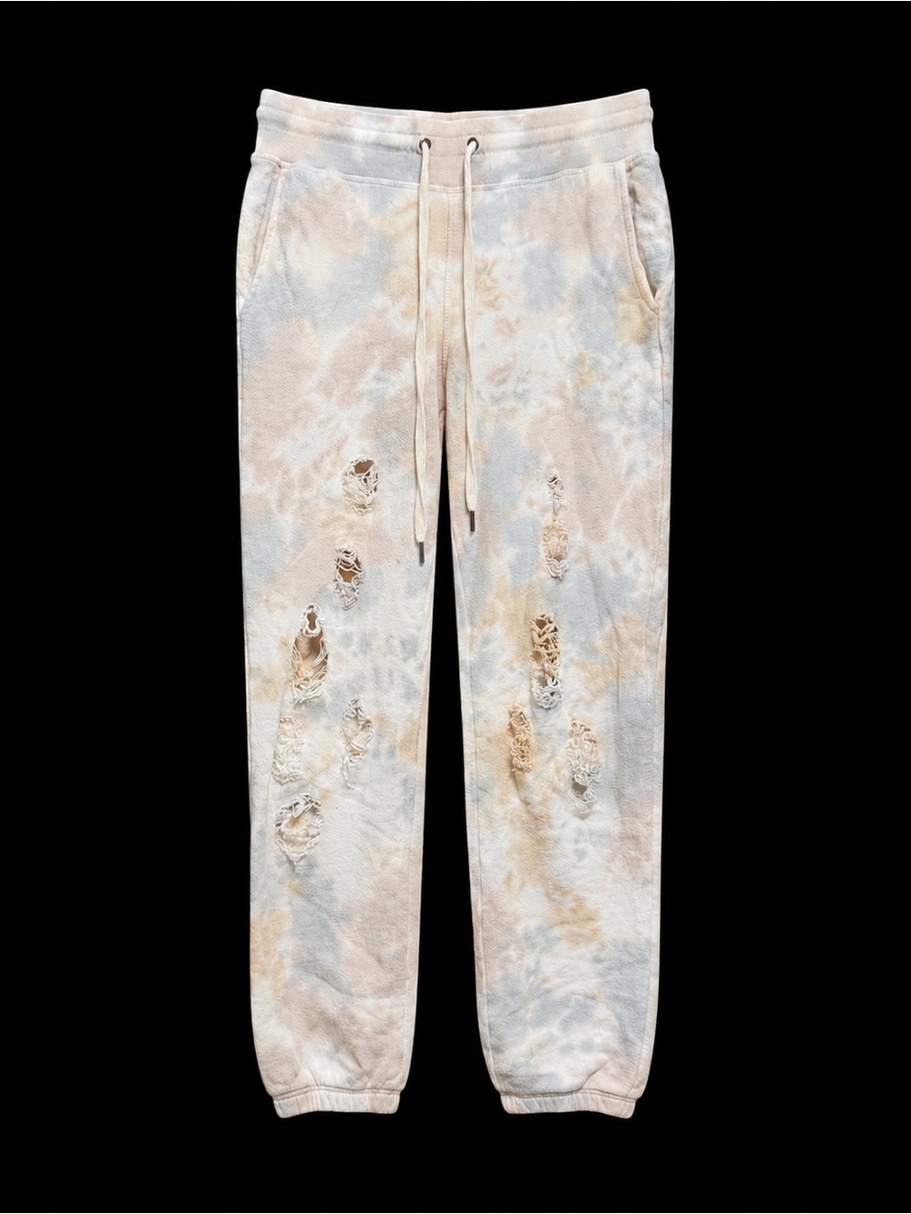 n:philanthropy Distressed Tie-Dye Fleece Jogger Sweatpants